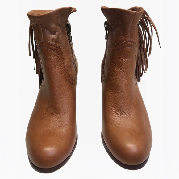 Sam Edelman Fringe Leather Women’s Ankle Boots - 8 M - Picture 16 of 17